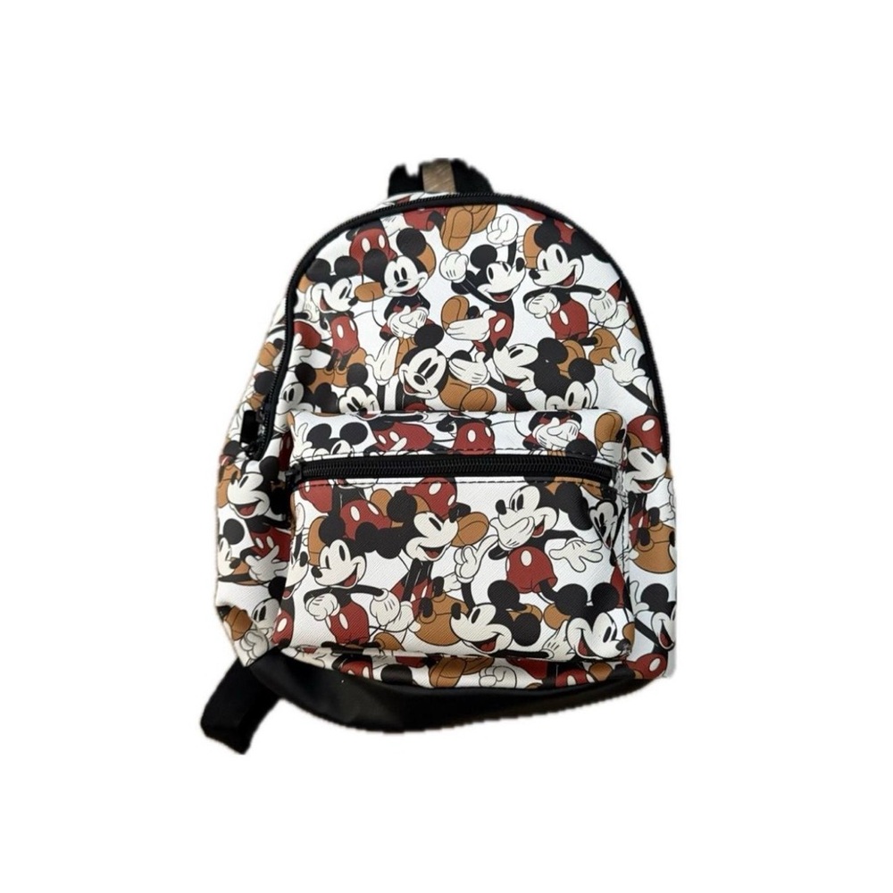 Disney Black and Red Mickey Mouse Backpack
